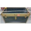 Image 1 : Vintage Metal steamer trunk 36"L X 20"H X 18"W