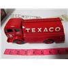 Image 5 : 1949 White Tilt Cab Tank Truck Texaco Locking Bank with key Die Cast Series # 13 in original box