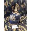 Image 1 : Repro Bavarian Model 1889 Leather Spiked Pickelhaube Helmet. like the German elite *Damaged