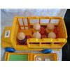 Image 3 : Tupperware Toy School Bus with People  (12 in. X 5 1/8 in. X 6 1/4 in.)