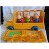 Image 5 : Tupperware Toy School Bus with People  (12 in. X 5 1/8 in. X 6 1/4 in.)