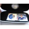Image 2 : 2002 Canada Post Stamp & Medallion Set  (Tim Horton)