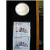 Image 3 : 2005 Canada Mint/Canada Post Coin & Stamp Set - $5.00 Silver Walrus & Calf