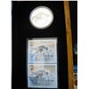 Image 3 : 2006 Canada Mint/Canada Post Coin & Stamp Set - $5.00 Silver Falcon