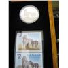 Image 3 : 2006 Canada Mint./Canada Post Coin & Stamp Set - $5.00 Silver Horse & Foal