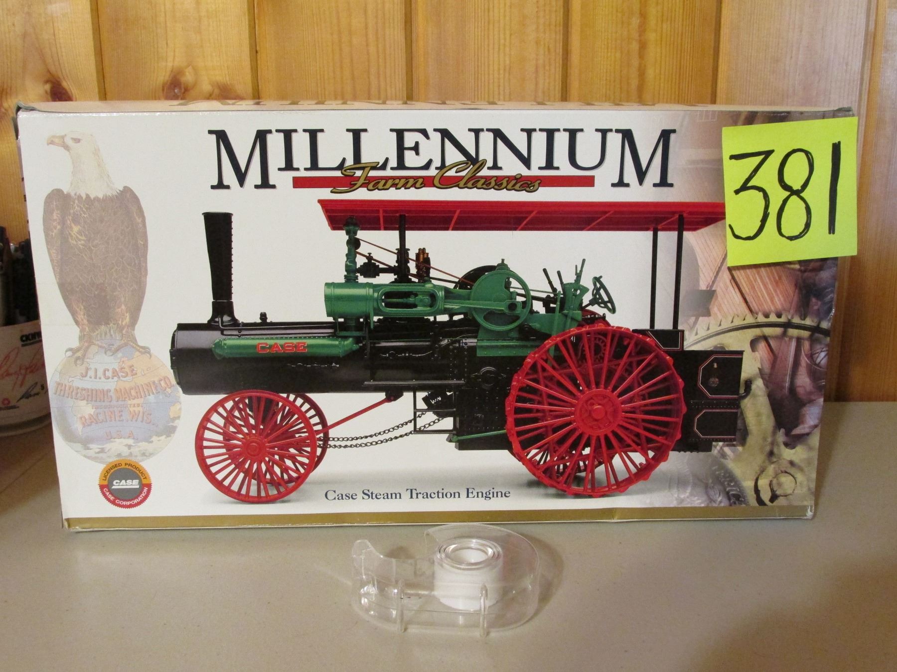 Case Steam Engine Tractor Millennium Farm Classics tractor Toy 18"x10
