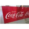 Image 2 : 2- Coca Cola Advertising Signs- plastic New-36x22