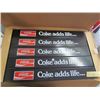 Image 1 : 5- Coca Cola Door Push's NOS