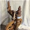 Image 2 : Primitive Spinning Wheel- Operational 44" H
