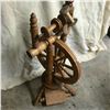 Image 4 : Primitive Spinning Wheel- Operational 44" H