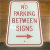 Image 1 : No Parking Sign-12"x18" Vintage