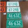 Image 3 : 3 Pair of License Plates -1963,1964,1965