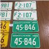 Image 3 : 4 Pair of license plates-1966,67,68,69