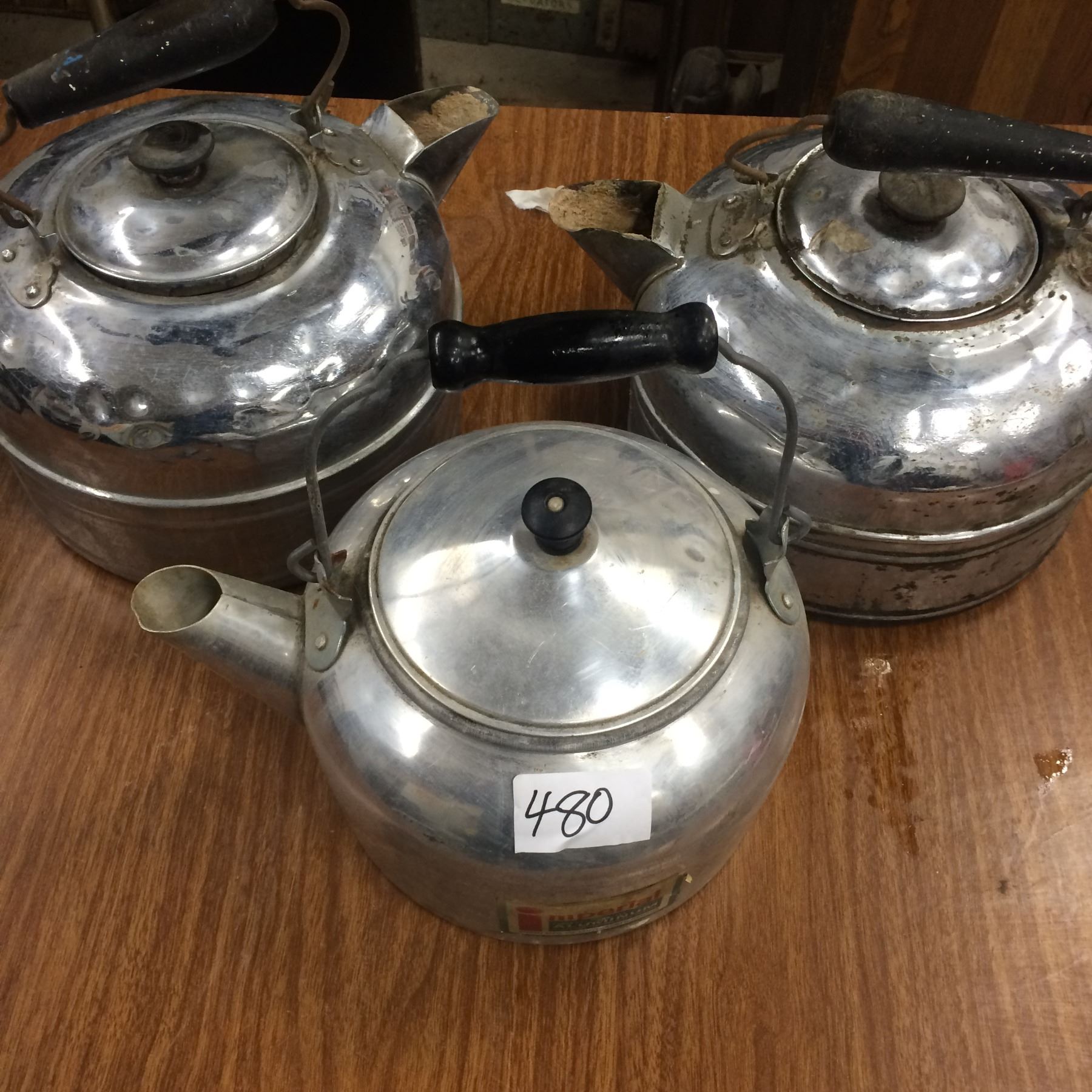3 Vintage Kettles