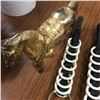 Image 2 : Harness Spreaders, Brass Horse,Nose Basket