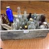 Image 1 : Crate of Assorted Bottles-medicine Etc 25 piece