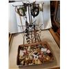 Image 1 : Rack Full of Bracelets/Necklaces + Box Full