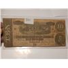 Image 1 : 1864 Original $10 Confederate Bank Note