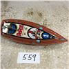 Image 1 : Wind up Toy Boat Popeye-7.5" works