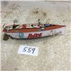 Image 2 : Wind up Toy Boat Popeye-7.5" works