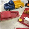 Image 3 : Toy Service Station+Plastic Cars+ Trucks