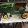 Image 1 : John Deere Pedal Tractor- Ertl-Original Condition- Missing Steering Wheel-Very Good Condition