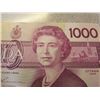 Image 3 : 1000 Dollar Canadian Bill -Unfolded-EKA5872876