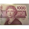 Image 4 : 1000 Dollar Canadian Bill -Unfolded-EKA5872876