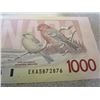 Image 7 : 1000 Dollar Canadian Bill -Unfolded-EKA5872876