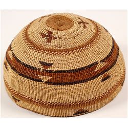 Vintage Hupa Hat Basket