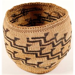 Vintage Step Design Yurok Basket