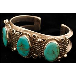 Vintage Navajo Turquoise Bracelet