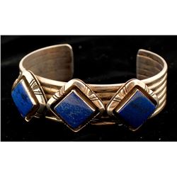 Silver & Lapis Bracelet