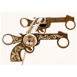 Snaffle Bit in Pistol Motif