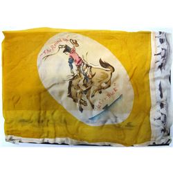 Vintage Silk Rodeo Scarf