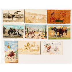 Cowboy "OOPS" Postcards