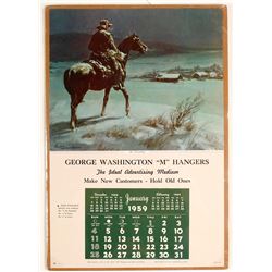 Cowboy Salesman’s Sample Calendar