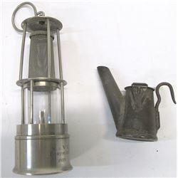 Fantastic Dortmund Mini Stainless Steel Oil Lamp and  Anton Oil Wick Lamp