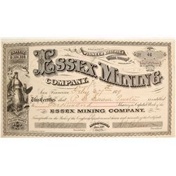 Essex Mining Company Stock Certificate