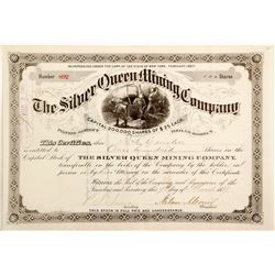 Silver Queen Mining Company Stock Certificate