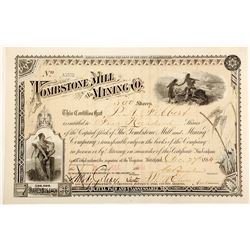 Tombstone Mill & Mining Company Stock Certificate