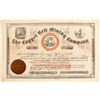 Image 1 : Copper Belt Mining Company Stock Certificate