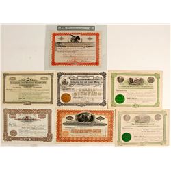 Prescott Mining District Stock Certificate Collection