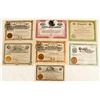 Image 1 : 7 Different Yuma County Mining District Stock Certificates