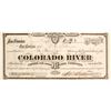 Image 1 : Colorado River Copper and Gold Mining Company Stock Certificate by Grafton T Brown