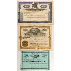 Arizona  Mining Stock Certificates