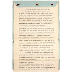 Amador Queen Mine No. 2 Document, c1900