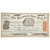 Image 1 : Black Hawk Extension Quartz Mining Co. Stock Certificate, Nevada Co., 1863