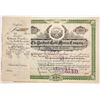 Image 1 : Portland Gold Mining Co. Stock signed by James Burns