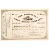 Image 1 : Dahlonega Gold Mining Company Stock Certificate